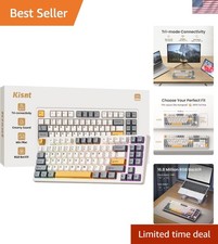 KN85 Wireless RGB Mechanical Gaming Keyboard - 75% Layout with Custom Sound picture