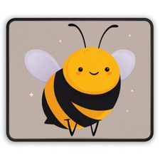 Cute Bumblebee Gaming Mouse Pad | Cartoon Bee Desk Mat picture
