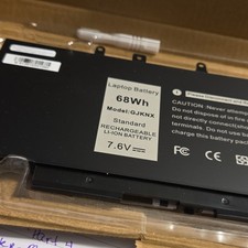 GJKNX Laptop Battery 68Wh 7.6V Li-Ion Rechargeable Battery Pack Black picture