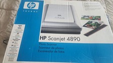 HP Scanjet 4890 Photo Scanner Hewlett-Packard Complete with Accessories picture