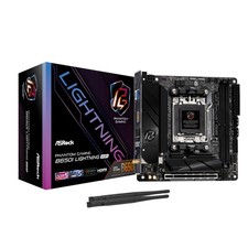 ASRock B650I Lightning WiFi AMD AM5 Mini-ITX Motherboard, Mini ITX, Black picture