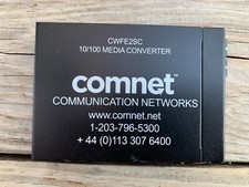 Comnet CWFE2SCS2 Commercial Grade 100Mbps Ethernet Media Converter picture