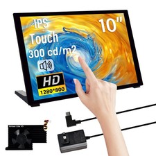 GeeekPi 10.1 inch Capacitive Touchscreen for Raspberry Pi, HDMI Monitor IPS 1... picture