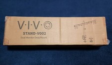 VIVO STAND-V002 Dual Monitor Desk Mount 13-30in New Sealed Black picture