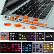 16Pcs Universal Anti Dust Plugs Notebook Port Silicone Protector Laptop Cover picture