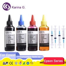 100ml Universal Refill Dye Ink Kit Compatible for HP Canon Lexmark  Dell Brother picture