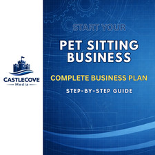 Pet Sitting Business Plan USB | Start Pet Sitting Business Template picture