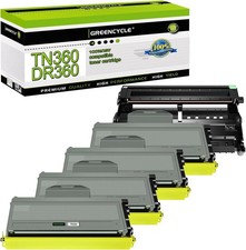 GREENCYCLE TN360 Toner & DR360 Drum Fits for Brother DCP-7030 DCP-7040 DCP-7045N picture