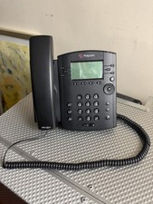 Polycom VVX 311 Desktop Phone PoE Used Working Condition Black Office picture