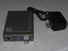 Level One Converter 10/100/1000BaseT to SFP Model GVT-4000 531404 10GCASE-SR-SFP picture