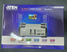 Aten CS-1732A 2-port KVMP SWITCH USB / PS2 MULTIPLATFORM - NEW picture