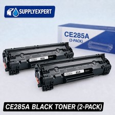 2PK CE285A Toner BLACK Replacement for HP 85A LaserJet P1005 Pro M1130 M1136 picture