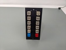 VTG 12-Key Mechanical Keyswitch Module (2 x 6) Industrial, Telco, Telephone picture