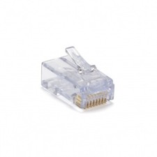 Platinum Tools® 100010C EZ-RJ45™ Cat6+ Connectors (Clamshell 50 Pack) picture