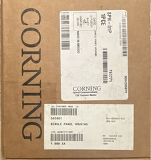 Corning SPH-01P Single Panel Housing Optical Patch Panel, 1-Port 1U 19in new  picture