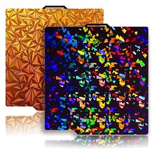 Double-Sided Bambu Lab Build Plate - Holographic Steel Surface 257x257mm picture