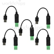 5pcs USB to RS485 serial converter communication CH340 PLC serial port IO module picture