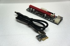 6 Pack PCI-E Riser 1X to 16X USB3.0 Graphics Mining Extension Adapter Card  picture