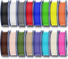 SUNLU 3D Printer Filament Bundle 1.75mm 250g Multi Color PLA Spool Pack Lot picture