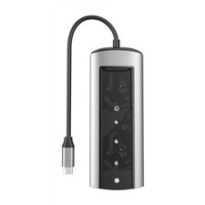 6 in 1 Multiport USB3.0 Hub With Disk Storage Function Type-c To HDMI For Laptop picture