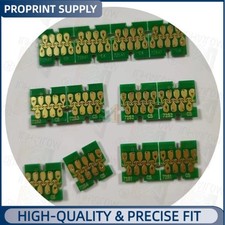 10PC White Ink Cartridge Chips for Epson F2000 F2100 F2080 F2130 F2150 picture