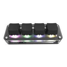 RGB Gaming Keypad Mechanical Macropad Programming Macro Custom Knob Keyboard picture