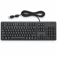 Dell KB212-B Wired USB Quiet Key Keyboard 104-Key US QWERTY Black picture