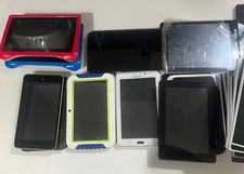 Lot of 37 As Is Tablets  Assorted 8” 7” Android E-reader Asus Nabi picture
