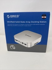 ORICO MiniRaid, Mac Mini M4 Dock with Dual-Bay M.2 NVMe/SATA SSD Enclosure picture