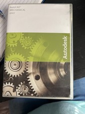 AutoCAD Mechanical 2007 Autodesk Complete 3 Disc Set w/ Case  picture