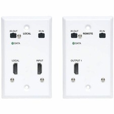 Tripp Lite HDMI Over Cat6 Extender Kit Wallplate Transmitter Receiver B127A1A1 picture