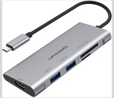 Upgrow 5in1 USB C Hub Adapter w HDMI, SD, Micro SD, 2 USB 3.0 Ports for Mac B11 picture