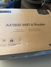 NETGEAR - AX1800 Wi-Fi 6 Router - Black picture