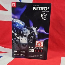 SAPPHIRE NITRO+ AMD Radeon RX 580 8GB GDDR5 PCIe x16 OC HDMI DP DVI w/box picture