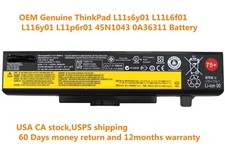 75+ 0A36311 Y480 Battery For Lenovo ThinkPad E435 Y580 E445 B590 E430 62WH/NEW picture