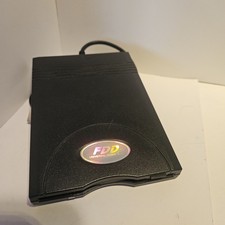SAMSUNG Model SFD-321U/KHP Black External USB Floppy Disk Drive Untested picture