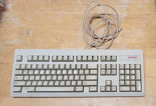 Vintage Compaq RT101 PS/2 Wired Desktop Computer Keyboard Unit 120375-001 picture