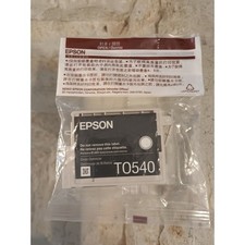 New Epson T0540 Ink Cartridge NOS Sealed In Plastic Black Gloss Optimizer picture