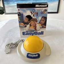 Vtg Microsoft EasyBall Children’s Mouse Windows 95 In Box  picture