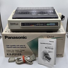 Panasonic KX-P2123 24-Pin Quiet Dot Matrix Printer w/ Box, Manual, Cable- Tested picture