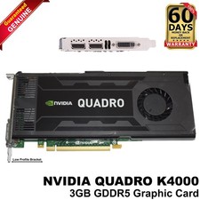 PNY NVIDIA Quadro K4000 3GB GDDR5 GPU Memory Graphics Card VCQK4000-PB picture