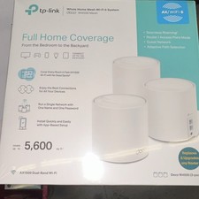 TP-Link Deco W4500 AX1500 WiFi 6 Dual-Band Mesh Router System 3-Pack White picture