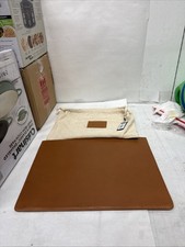 Parker Clay Rust Brown Leather Laptop Sleeve Rust Brown Padded for 15