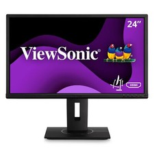 ViewSonic VG2440 24 Inch Full HD Monitor Ergonomic Stand HDMI USB DisplayPort picture
