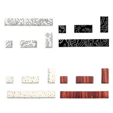 4-Key Keycaps Entre 6.25u Spacebar Keycap Replacement OEM Height PBT Sublimated picture