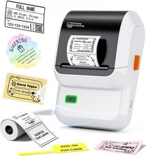 Phomemo M100 Label Maker Machine with 460 sheets of 40x30 mm Small Labels picture