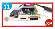 RETRO XP or Windows 11 ✔️HDMI-DVI-DP✔️2GB GDDR5 Video Card✔️PCI-E 3.0✔️DELL✔️HP picture