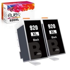 920XL Black Ink Cartridges High Yield Compatible with HP Printers 2 Pack picture