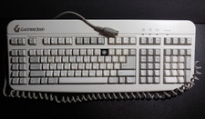 Vintage Gateway 2000 Anykey Keyboard 2189014-XX-XXX Untested missing key READ picture