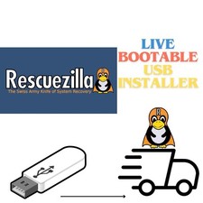 Rescuezilla 8Gb Bootable USB Tools System Recovery |Clone Partition Flash Drive picture